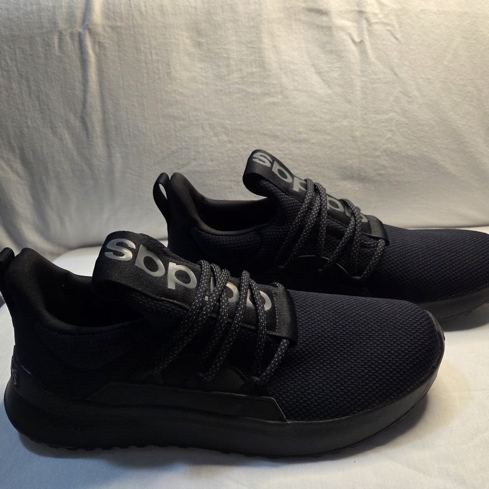 adidas Men's Black Mesh Sneakers